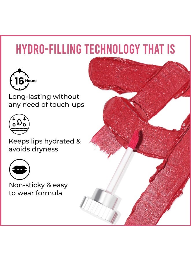 إنسايت كريم الشفاه إنسايت - بريجيد | يدوم طويلاً | سهل الاستخدام | غير لزج ومقاوم للانتقال | تركيبة سائلة مطفية | يدوم حتى 16 ساعة | غني بالأفوكادو وزيت جوز الهند والنياسيناميد - 5 غرام - Image 2